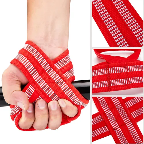 Vista 3 de Figura 8 Correas de elevación - Correas de levantamiento de pesas y levantamiento de pesas para entrenamiento cruzado