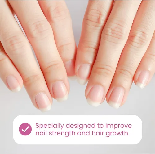 Vista 6 de Sanar Naturals Píldoras de Colágeno con Biotina, Vitamina C - Mejora la salud del cabello, la piel y las uñas - Promueve el crecimiento del cabello