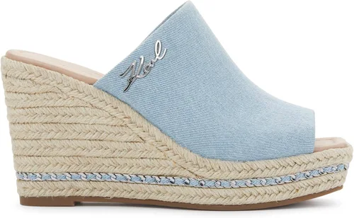 Vista 5 de Karl Lagerfeld Paris Sandalias de cuña Corissa sin cordones para mujer