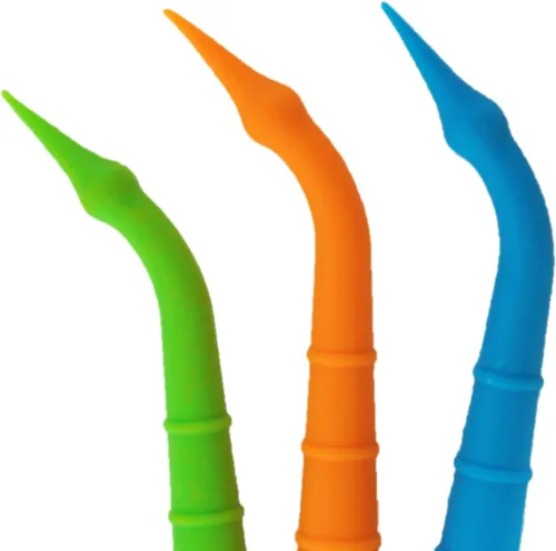 Vista 7 de Plaque Buster Púa interdental suave, estimulador de encías y removedor de placa, fabricado en Estados Unidos, para salud bucal y encías saludables
