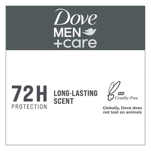 Vista 9 de Dove Men+Care - Desodorante en barra para hombres Morning Fresco, 3 unidades, sin aluminio, protección contra olores de 72 horas, desodorante