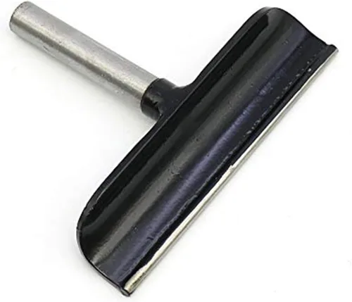 Vista 6 de Soporte de herramientas de torno de acero inoxidable de 6 pulgadas para carpintería Torno de torneado de madera Resto, poste de 1 pulgada