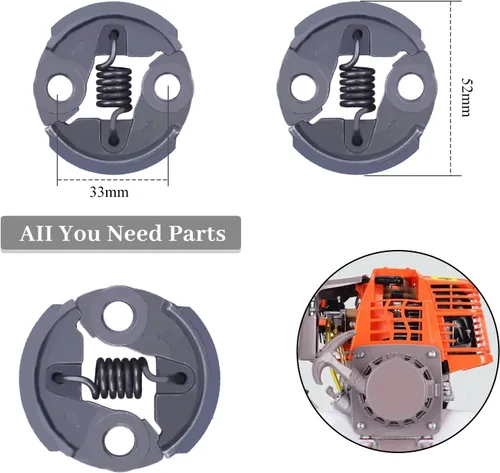 Vista 2 de Conjunto de embrague para HONDA GX22 GX25 GX25N GX25NT GX25T GX 22 25 25N Motor Motor HHT25S UMK422 UMK425 Trimmer Brushcutter