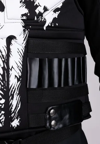 Vista 8 de Disfraz Plus Size Deluxe Punisher de Marvel para Hombre Multicolor