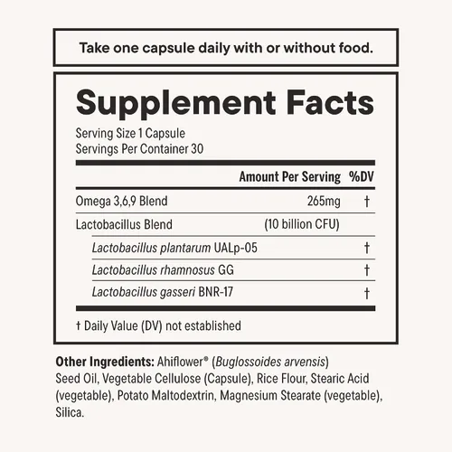 Vista 6 de Daily Nouri Probióticos de apoyo de peso para mujeres y hombres Metabolismo + apoyo digestivo 3 cepas clínicamente estudiadas Suministro