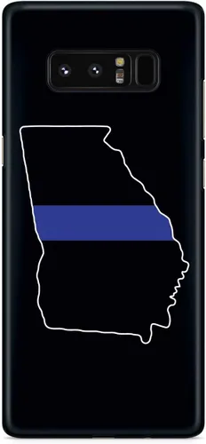 Vista 20 de Inspired Cases - Carcasa para iPhone Xs Max con textura en 3D y goma para iPhone Xs Max (línea azul delgada)