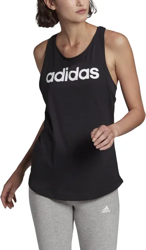 Vista 5 de adidas Essentials - Camiseta sin mangas con logotipo suelto para mujer