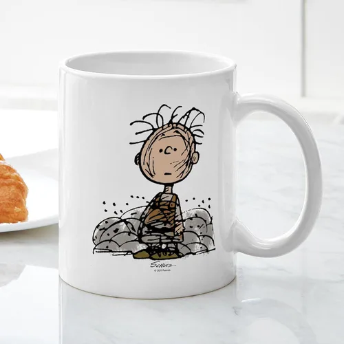 Vista 3 de CafePress Pigpen Mug Taza de café de cerámica de 11 oz (11.0 fl oz)