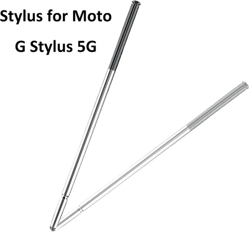 Vista 5 de Paquete de 2 bolígrafos G Stylus para Moto G Stylus 5G (2021) de repuesto para Motorola Moto G Stylus 5G (2021) XT2131 Touch Stylus S Pen Cosmic