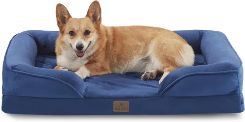 Vista 30 de Bedfolks - Cama ortopédica extra pequeña para perros, cama de sofá impermeable para perros pequeños y gatos, sofá de espuma en forma de huevo