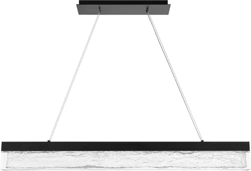 Vista 3 de WAC Lighting Colgante LED efervescente de 45 pulgadas 3000K en negro