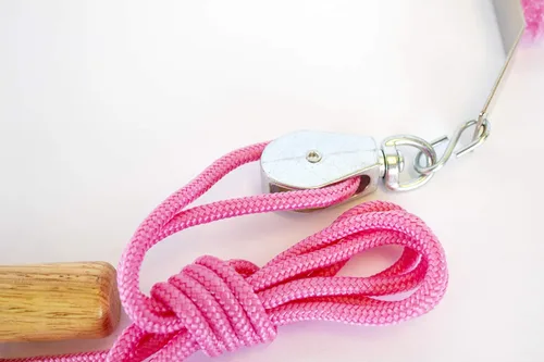 Vista 5 de RangeMaster PinkPulley - Polea de hombro para el cuidado del cáncer │ Ayudas en la recuperación y rehabilitación │ Guía de instrucciones