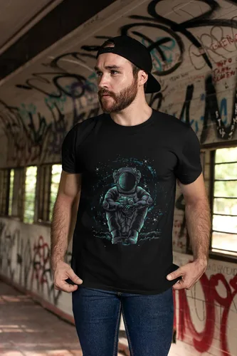 Vista 6 de MATXSOMAX Camisetas gráficas para hombre camisetas de astronauta camisetas gráficas de diseño genial para hombre