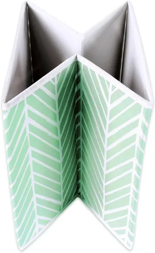 Vista 3 de DII Non Woven Storage Collection - Contenedor de espiga de poliéster, juego pequeño de 2, menta, 2