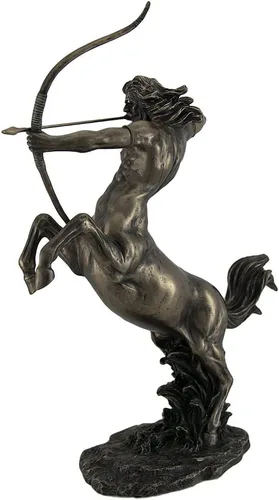 Vista 2 de Veronese Design - Estatua con acabado de bronce de centauro de 14 pulgadas