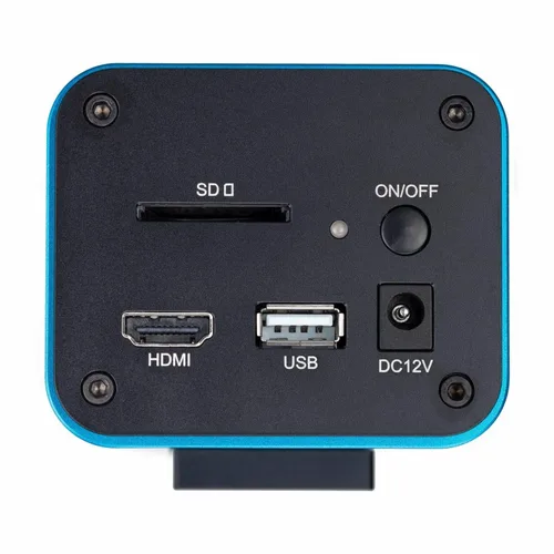 Vista 2 de AmScope - Cámara digital de montaje en C de 1080p 5MP HDMI WiFi de enfoque automático para imágenes independientes y de PC - AF205