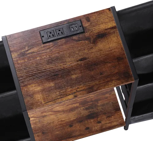Vista 6 de ZENY Soporte para tocadiscos con almacenamiento de vinilo, soporte para tocadiscos con capacidad para hasta 280 álbumes, mesa de tocadiscos