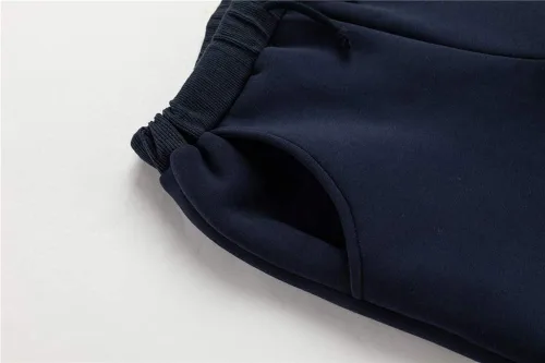 Vista 4 de UNACOO Pantalones casuales suaves y cálidos con forro polar Sherpa para niños y niñas (de 3 a 12 años)
