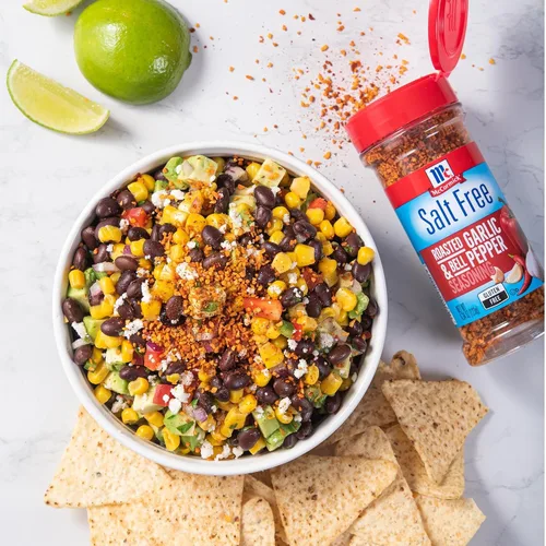 Vista 4 de McCormick Condimento de ajo asado y pimiento morrón sin sal, 4.34 onzas (paquete de 6)