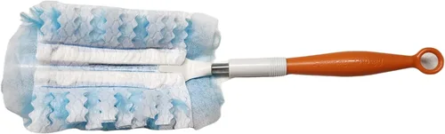 Vista 8 de Mango flexible con almohadilla desechable para plumero, compatible con recambios de plumero Swiffer.