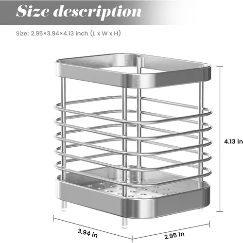Vista 5 de Soporte para cepillos de dientes de acero inoxidable para baño, soporte para pasta de dientes de pared, soporte para maquinilla de afeitar