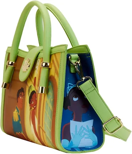 Vista 5 de Loungefly Disney Princess and the Frog Princess Scene - Bolso cruzado, Multi