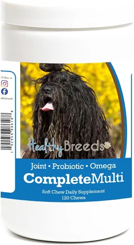 Vista 24 de Healthy Breeds Affenpinscher todo en uno multivitamínico suave masticable 120