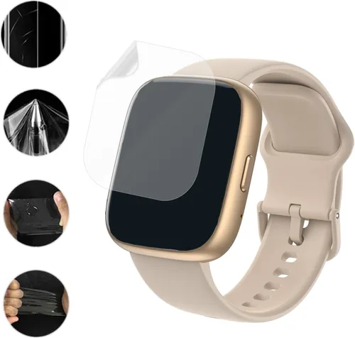 Vista 4 de Protector de Pantalla Para IDW25 / IDW26 Smart Watch 1.83" (Paquete de 6) Película Blanda de TPU Transparente, Compatible con KEEPONFIT, TOOBUR