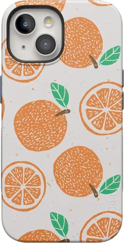 Vista 73 de Casely Funda para iPhone 15 Plus Todas las cosas divertidas Diversión en días laborables Diseño protector audaz Compatible con MagSafe