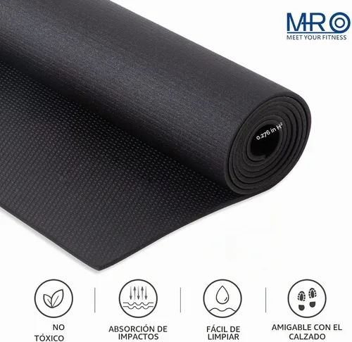 Vista 3 de MRO Extra Large Exercise Mat 8'x4.5'/7'x4.5'/6'x4.5'(7mm)