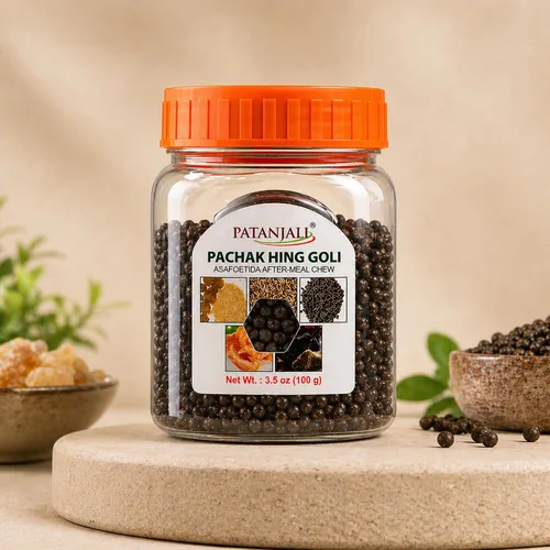 Vista 4 de Patanjali Pachak Hing Goli - 3.5 onzas líquidas - Paquete de 2