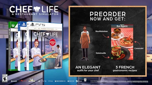 Vista 2 de Chef Life A Restaurant Simulator - Al Forno Edition (PS4)