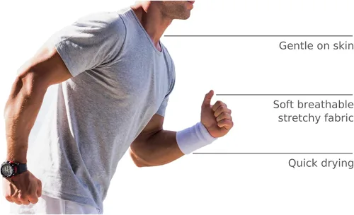 Vista 40 de Camisetas de entrenamiento para hombre, de manga corta, de secado rápido, atlético, gimnasio, activo, absorbe la humedad