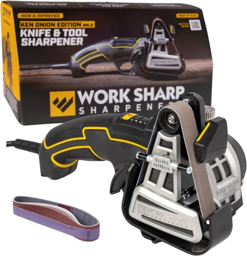 Vista 10 de Work Sharp Ken Onion Edition - Afilador de cuchillos y herramientas Elite Mk2 - Sistema de afilado de cuchillos ajustable con accesorio