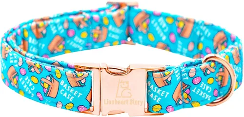 Vista 56 de Lionheart glory Collar de perro, collar azul para perros pequeños, collar de dinosaurio ajustable para perros pequeños, regalo para mascotas