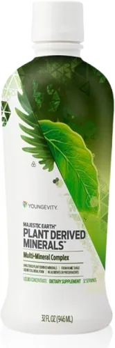 Vista 10 de Youngevity Minerales líquidos derivados de plantas, más de 77 minerales naturales sin alterar, 19,000 mg de sólidos minerales vegetales, esquisto