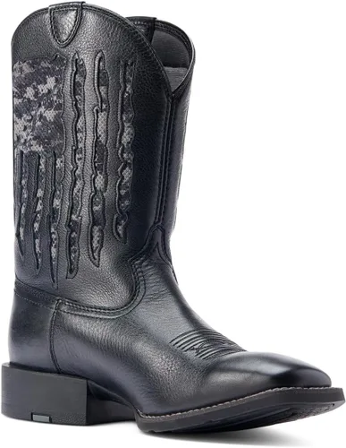 Vista 4 de ARIAT Sport My Country Venttek - Botas vaqueras negro (Black Deertan)