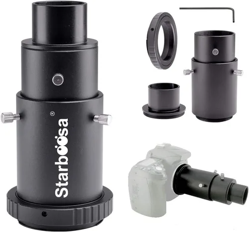 Vista 12 de Adaptador de telescopio de extensión variable para cámaras Nikon