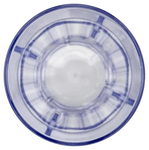 Vista 3 de G.E.T. 9922-1-CL - Vaso de plástico facetado inastillable, resistente, 22 onzas, transparente (juego de 12) Dishwasher safe, BPA-free