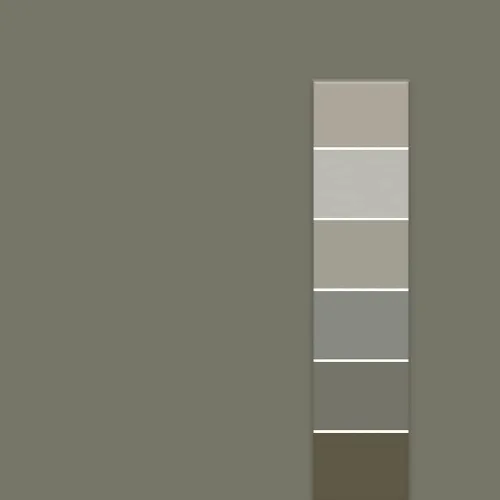 Vista 101 de Rodda Paint CASCADIA XL - Pintura satinada exterior e imprimación en uno, cuarto de galón, banderín para bebé