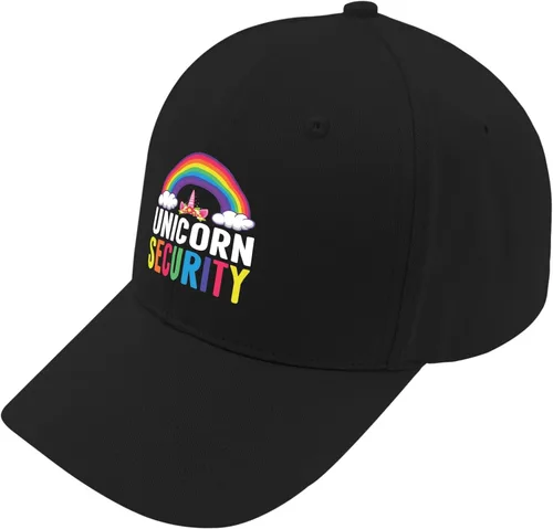 Vista 2 de Unicorn Security - Gorras de béisbol para hombre, diseño de unicornio, de verano, de secado rápido