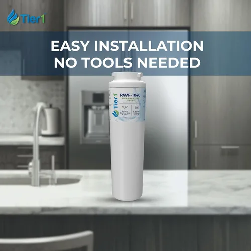 Vista 8 de Tier1 Filtro de agua para refrigerador RWF1040 UKF8001 Reemplazo para Whirlpool EDR4RXD1, Maytag 4396395, rwf0900a, fl-rf07, fmm-2 Hasta 6 meses