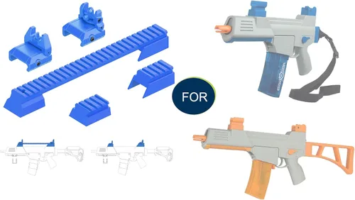 Vista 2 de Accessories Compatible with SRB400, SRB400-SUB Water Bead Blaster Gun, Accessories Only