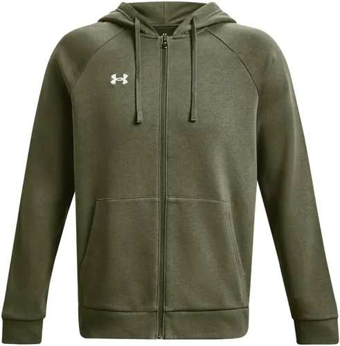 Vista 5 de Under Armour Sudadera con capucha Rival Fleece con cremallera completa para hombre