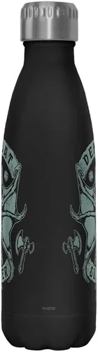 Vista 2 de Netflix Stranger Things Demobat Slayer - Botella de acero inoxidable de 17 onzas, multicolor