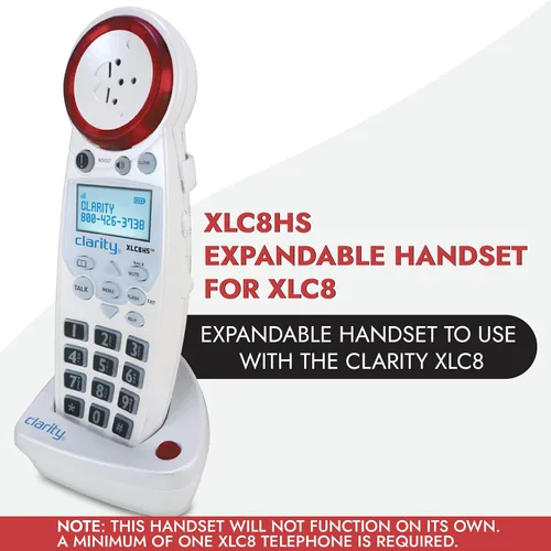 Vista 2 de Clarity 59860.001 XLC8HS Auricular Ampliable para Clarity XLC8