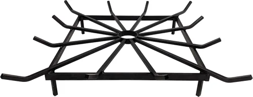 Vista 6 de SteelFreak Rejilla cuadrada para hogueras, fabricada en los Estados Unidos (20 x 20 pulgadas)