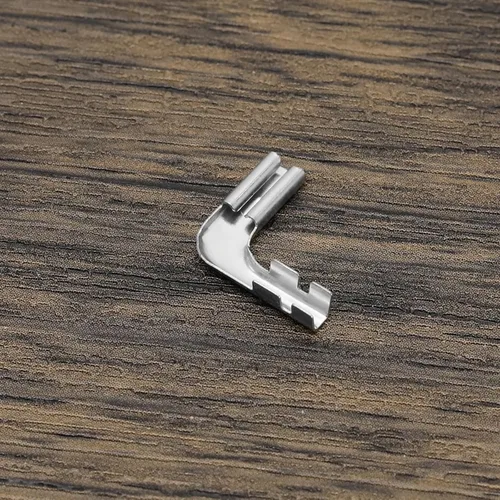 Vista 5 de ECSiNG 50 conectores de pala de terminal de crimpado de 0.110 in en ángulo de 90° con 50 fundas aislantes para interruptor de equipo, quad
