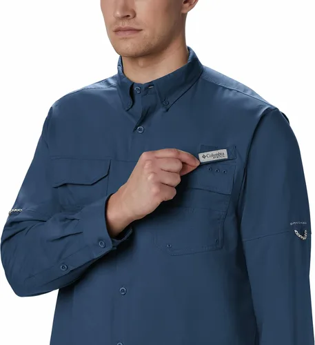 Vista 4 de Columbia Blood and Guts III - Camisa tejida de manga larga para hombre