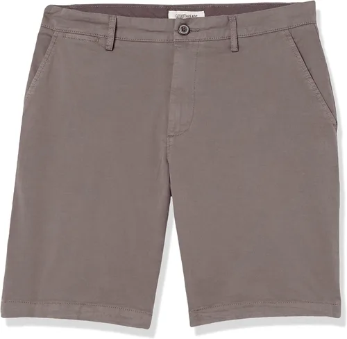 Vista 5 de Goodthreads Pantalones cortos chinos elásticos para hombre de 9 pulgadas sin pinzas cómodos y elásticos